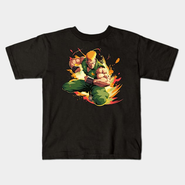 guile Kids T-Shirt by piratesnow